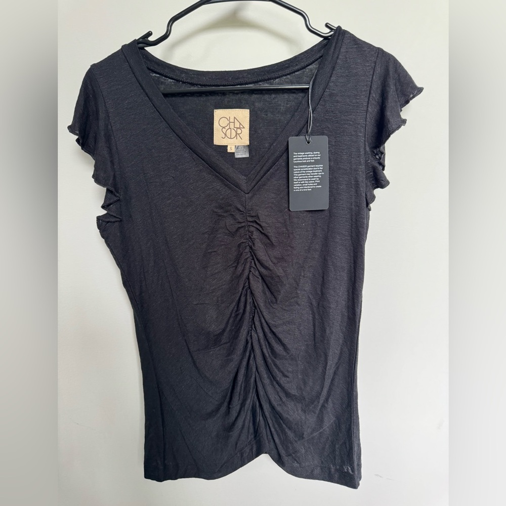 Chaser brand size small black tee